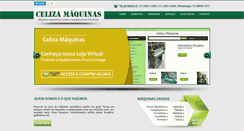 Desktop Screenshot of celizamaquinas.com.br